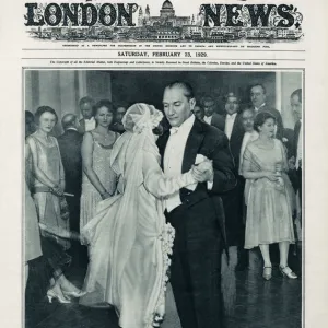 Mustafa Kemal Ataturk dancing with his adopted daughter