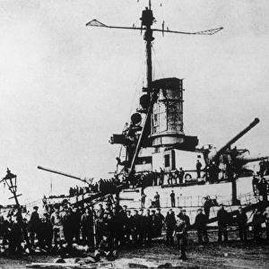 Mutiny / German Fleet / 1918