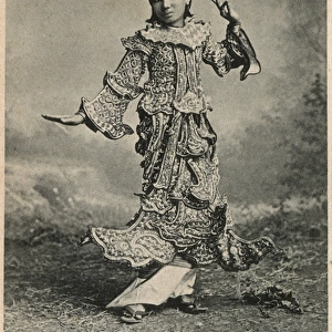 Myanmar - Traditional Dancing Girl