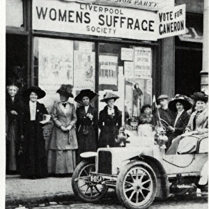 N. U. W. S.s Womans Suffrage Shop Liverpool