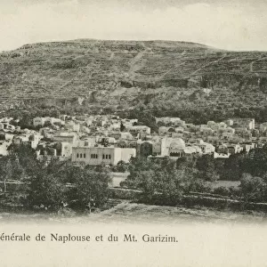 Nablus (Naplouse) with Mount Gerizim, Palestine