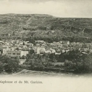 Nablus (Naplouse) with Mount Gerizim, Palestine