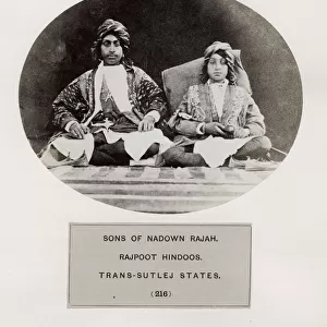 Nadown Rajah sons Rajpoot Hindoos, Trans-Sutlej states