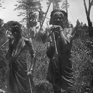 Two Nandi men, East Africa