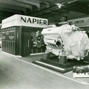 Napier Deltic 18 2500 bhp diesel engine