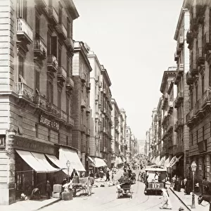 Naples, Napoli, Italy - Via Del Duomo