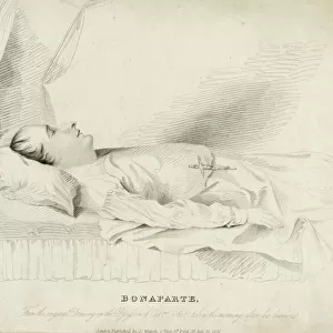 Napoleon Deathbed 1821