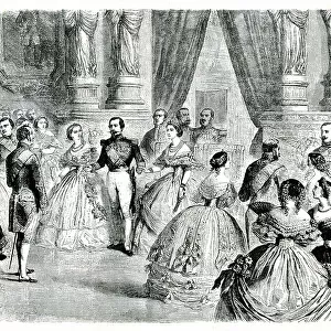 Napoleon III and Empress Eugenie, Tuileries Palace, Paris