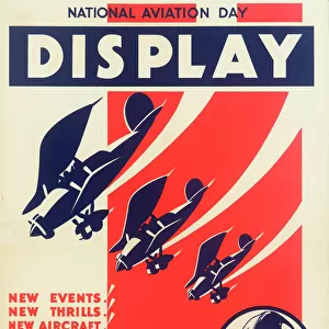 National Aviation Day Display poster