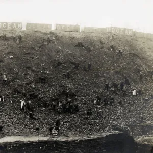 National Coal Strike of 1912 - searching through slag heap