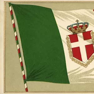 The National Flag of Italy Date: circa 1910s