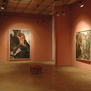National Gallery of Arts. Interior. Tirana