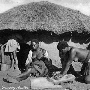 Two Native African Matabele women
