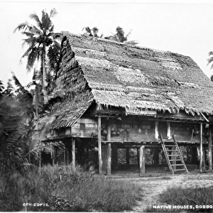 Native Houses, Dobbo, Aru Islands