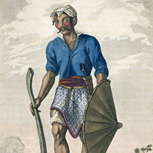 Native Indonesian farmer from Java