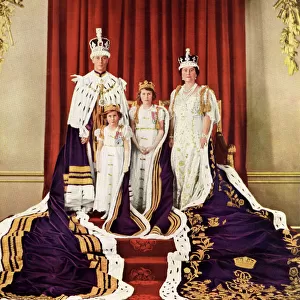 Natural Colour Photograph Taken after the Coronation