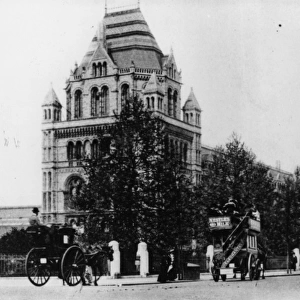 The Natural History Museum from Cromwell Road, c. 1890