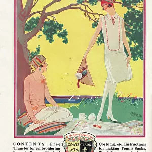 The Needlewoman cover July 1927