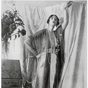 A negligee of Eastern inspiration by Lucile