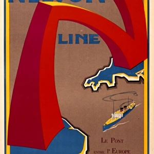 Nelson Line poster