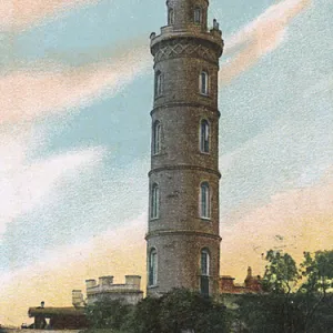 Nelson Monument on Carlton Hill, Edinburgh