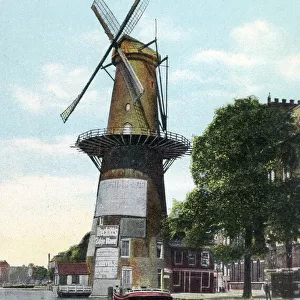 The Netherlands - Rotterdam - Windmill on the Coolvest