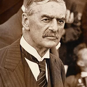Neville Chamberlain, British Prime Minister