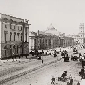 Nevsky Prospect St. Petersburg in Russia
