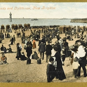 New Brighton - Sands and Lighthouse