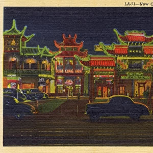 New Chinatown, Los Angeles, California, USA