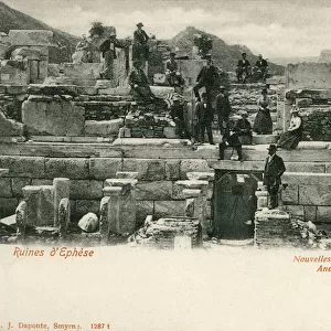 New Excavations of 1899 reveal Ancient Theatre at Ephesus