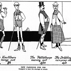 New Fashions for 1918 by William Heath Robinson, WW1