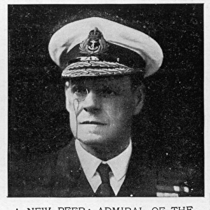 A new peer: Admiral of the Fleet Sir Rossyln Wemyss