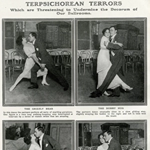 New sensation dance crazes, 1912