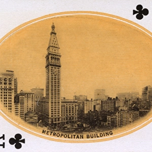 New York City - Playing card - Metropolitan Building