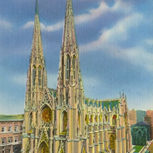 New York, USA - St Patricks Cathedral