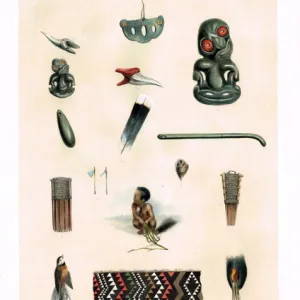 New Zealand Maori Ornaments and Decorations