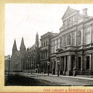 Newcastle Upon Tyne - Free Library and Newbridge Street