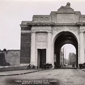 The newly opened Menin Gate, Ypres, Belgium