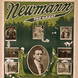 Newmann the Great hypnotist and mind reader