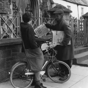 1950s Newsboy Print 1950s Newsboy Print