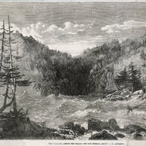 Niagara above Falls 1860