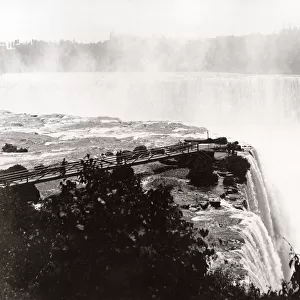Niagara Falls from the American side, c. 1890