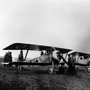 Nieuport 17s of the French N124 Escadrille Lafayette