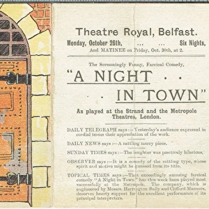 A Night in Town by H A Sherburn