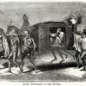 Night travelling in the Punjab 1857