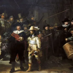 The Night Watch, 1662, by Rembrandt (1606-1669)