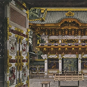 Nikko, Japan - The Yomeimon Gate - Toshogu Shrine