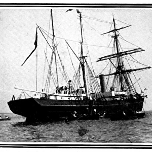 The Nimrod, Falmouth Harbour, 1909