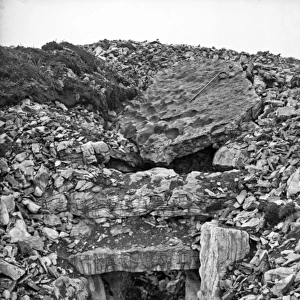 No. 4. Cairn, Entrance and Displaced Capstone, Carrowkeel